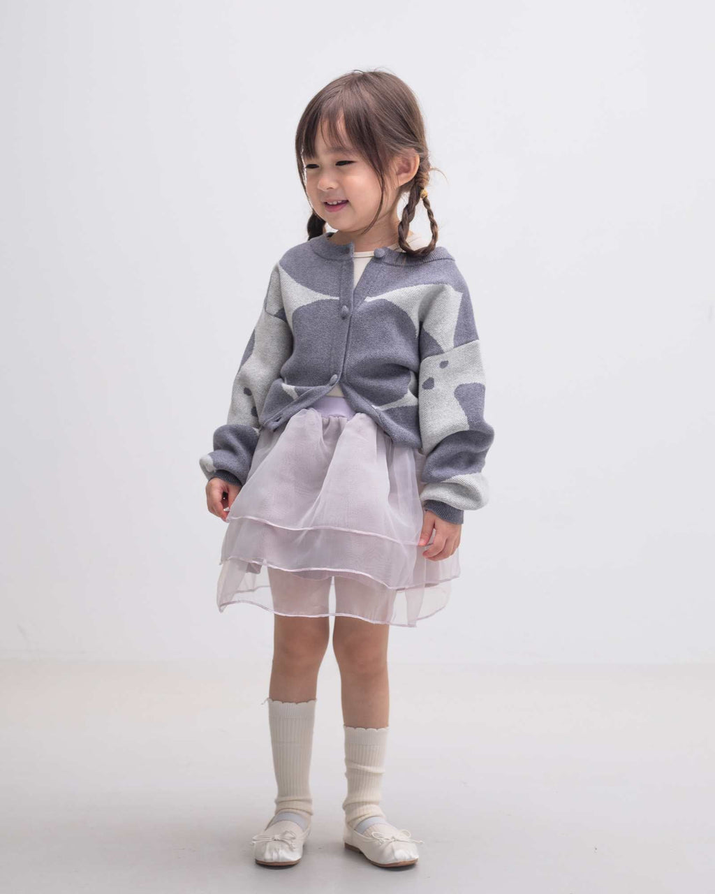 Moon Phase Knitted Cardigan (Kids & Adults)