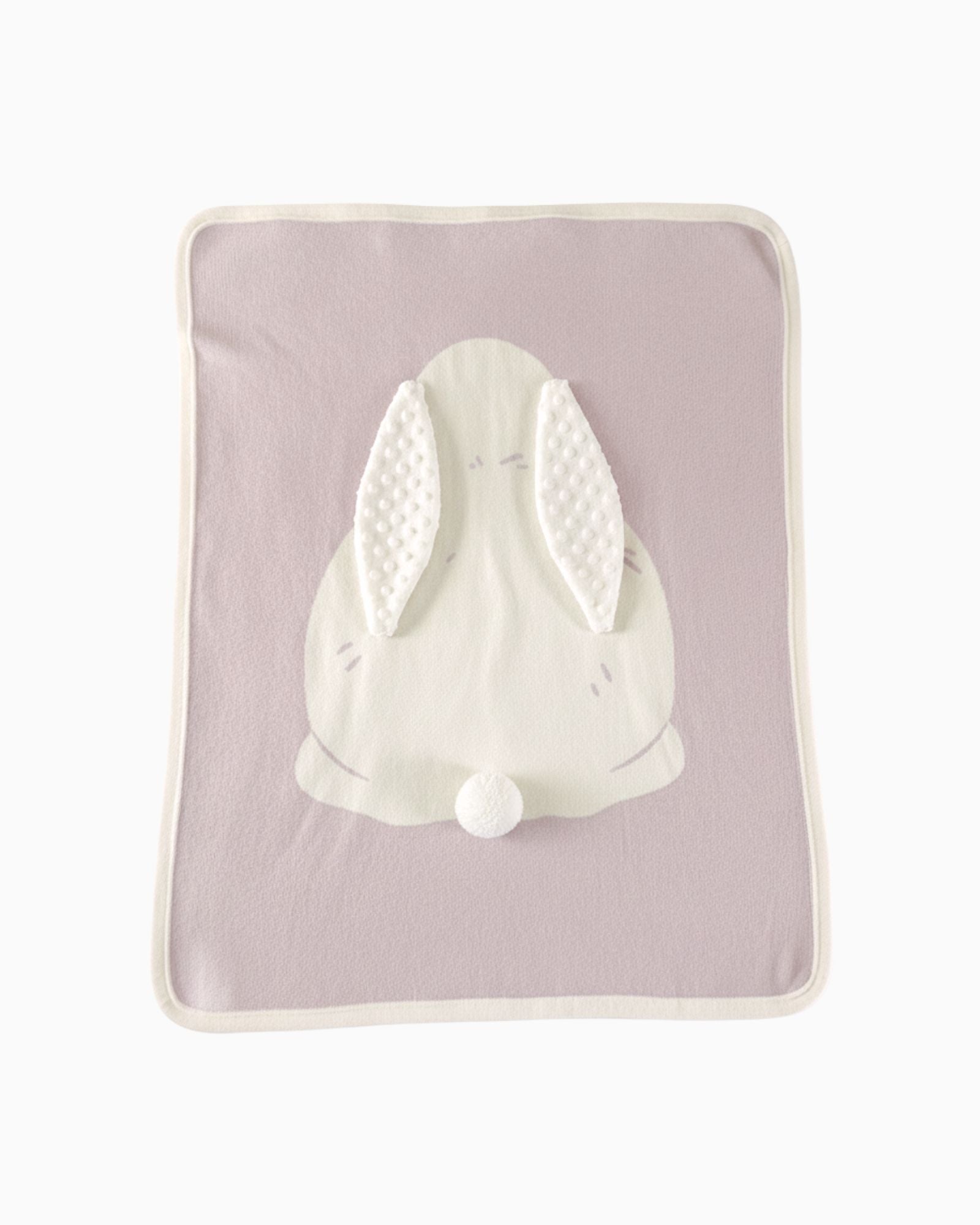 Bunny Knitted Blanket