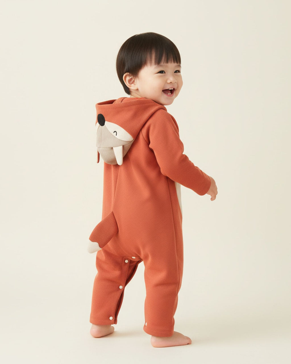 Cheeky the Fox Hoodie Romper