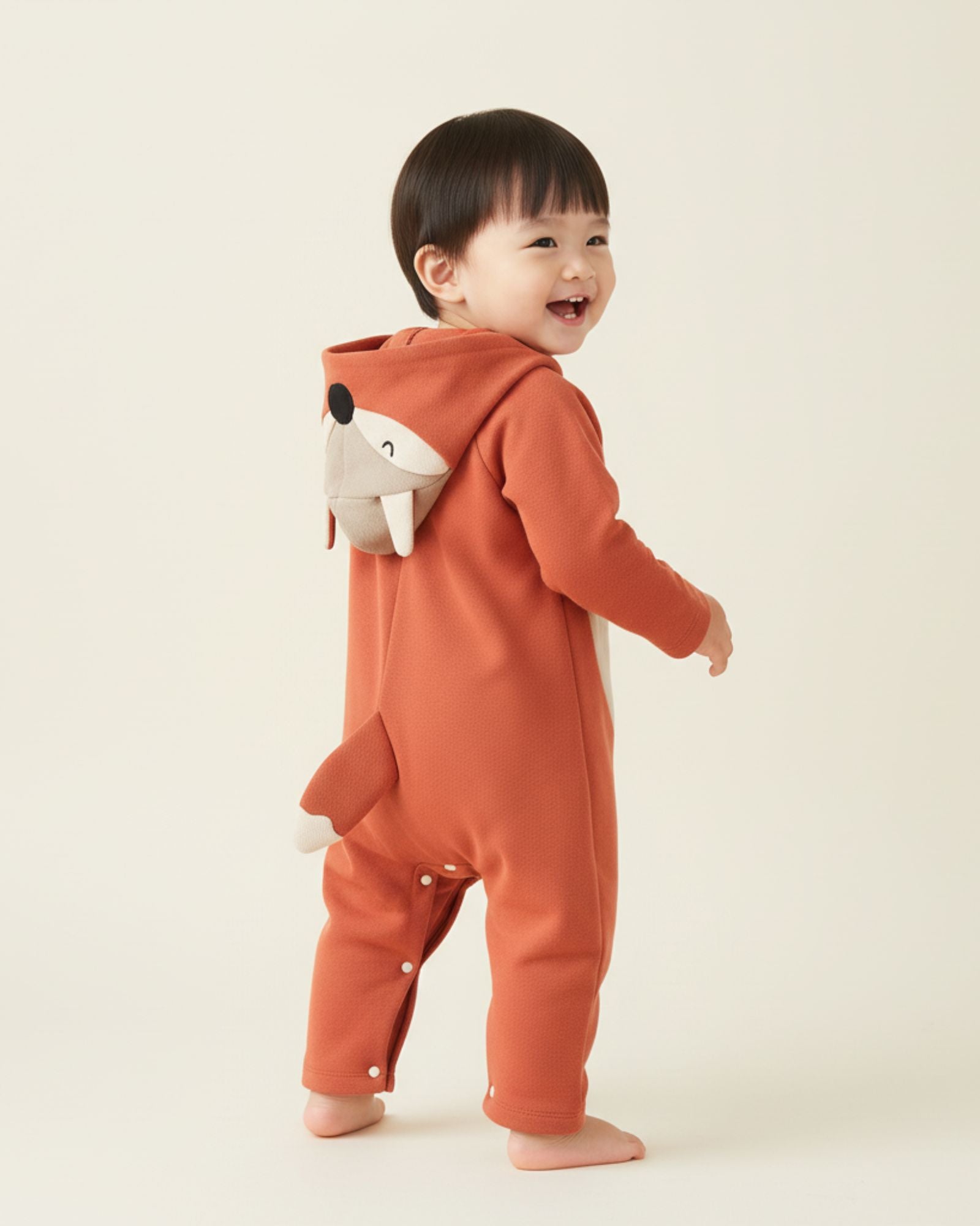 Cheeky the Fox Hoodie Romper