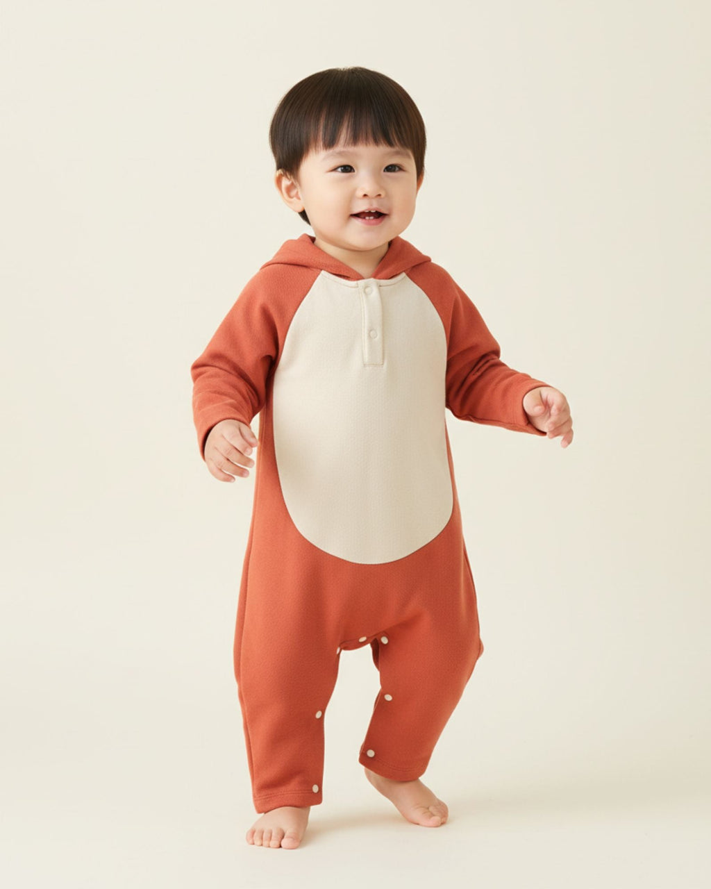 Cheeky the Fox Hoodie Romper