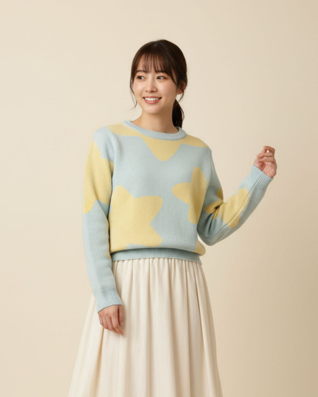 Lucky Stars Knitted Sweatshirt (Kids & Adults)
