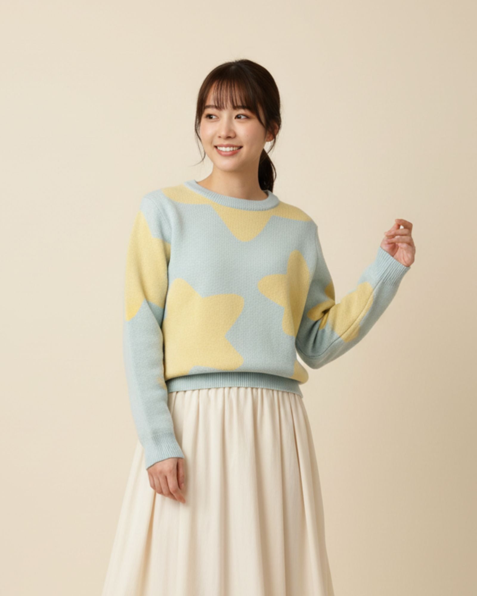Lucky Stars Knitted Sweatshirt (Kids & Adults)