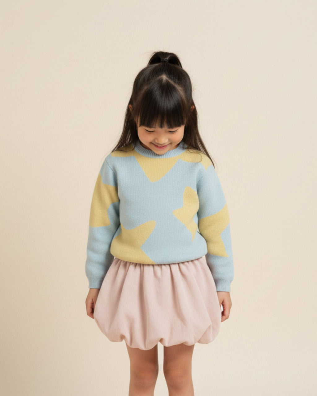 Lucky Stars Knitted Sweatshirt (Kids & Adults)