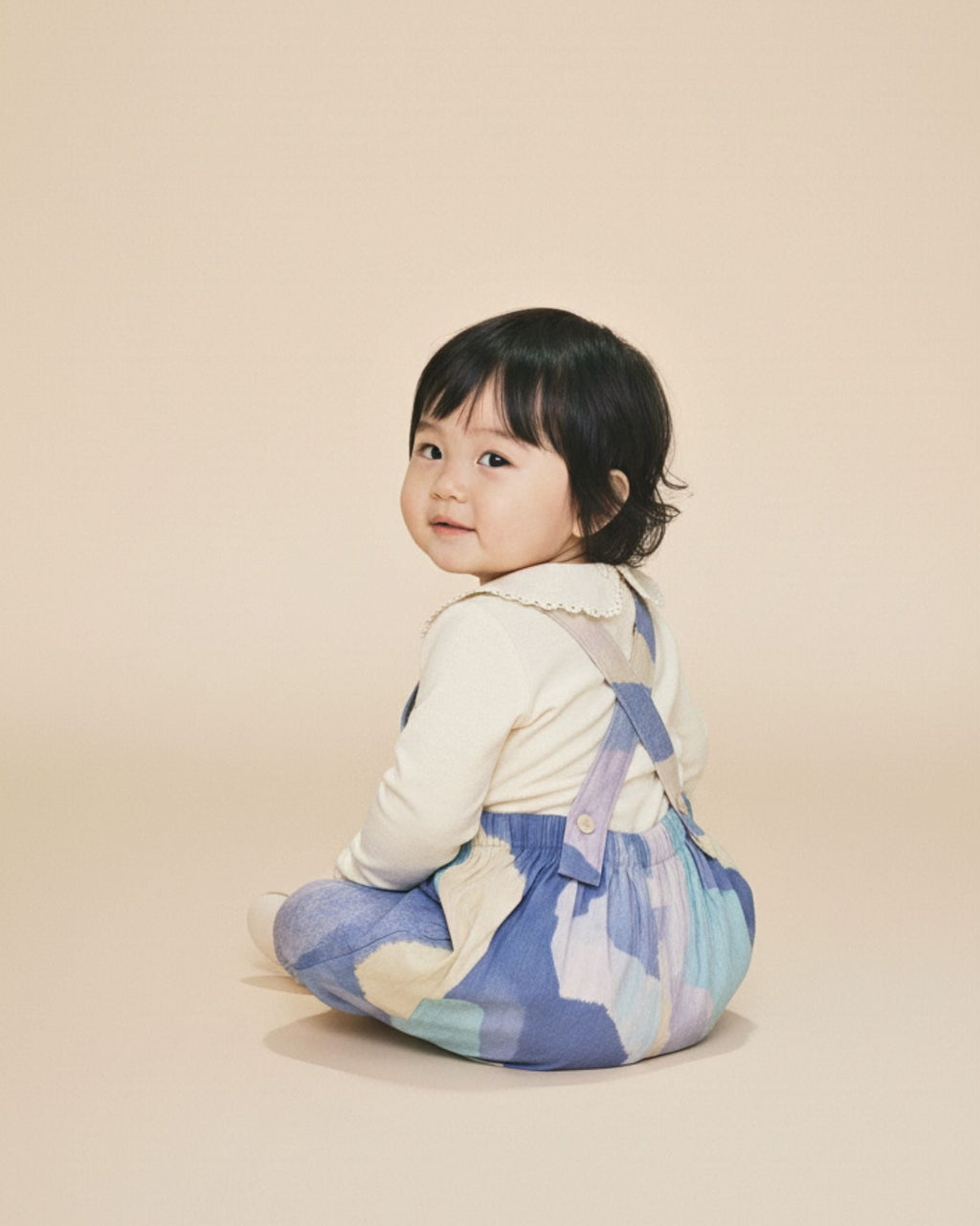 Moonlit Glow Balloon Romper