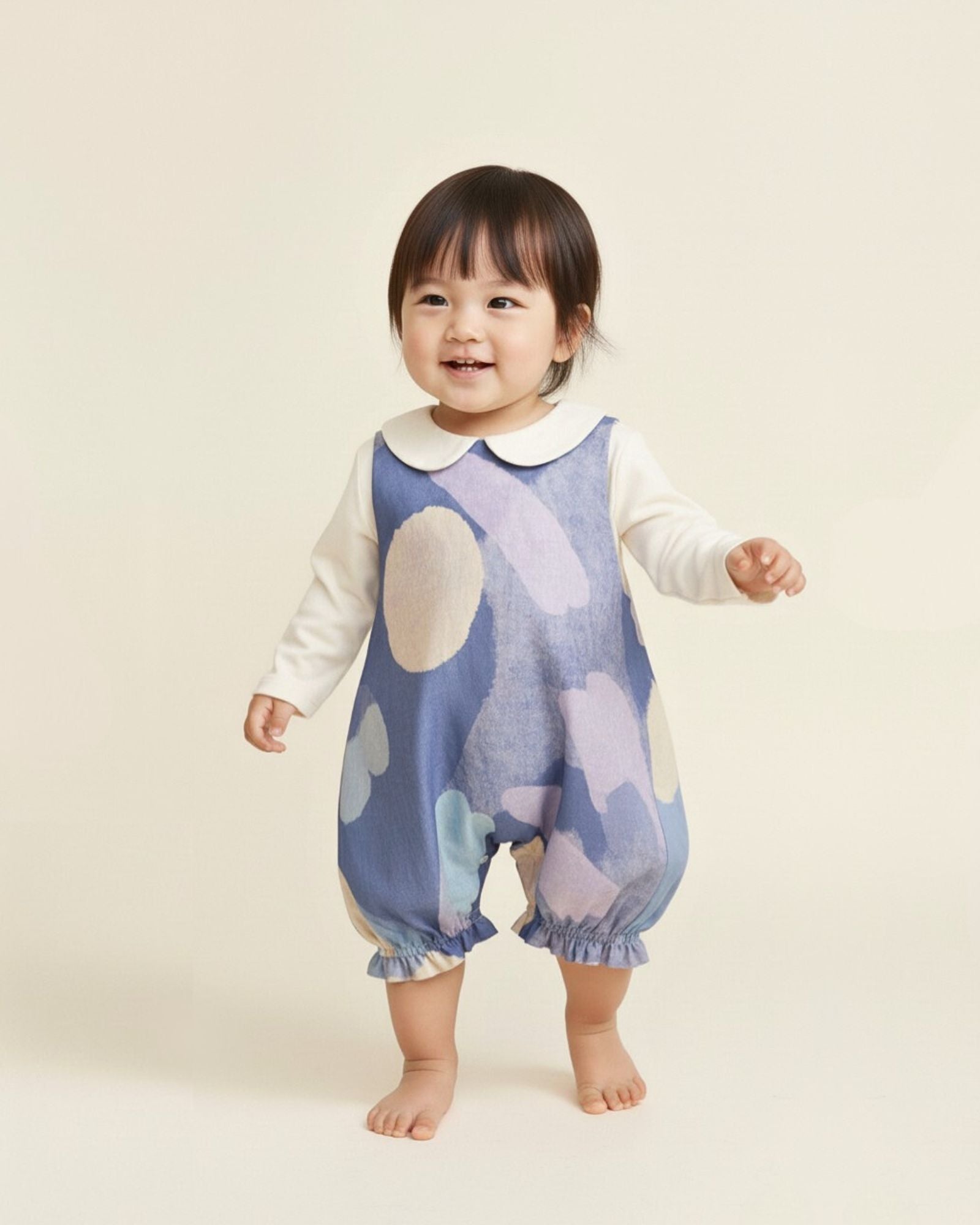 Moonlit Glow Balloon Romper
