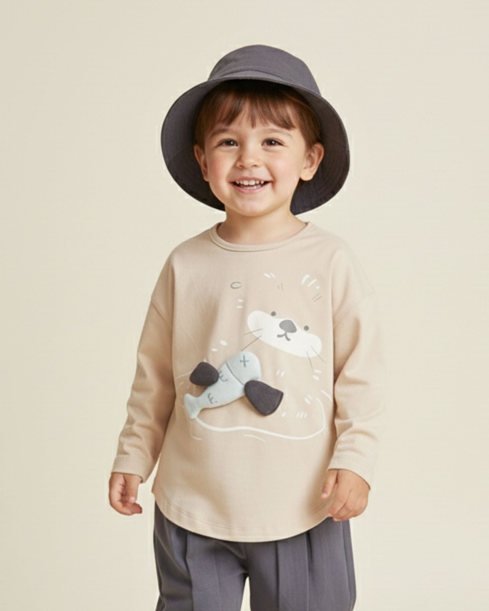 Otterly Hooked Long Sleeves Tee (Kids & Adults)