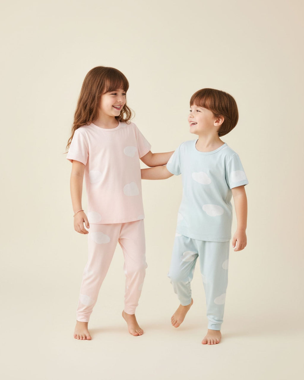 Spring Cloud Pyjamas Set - Cotton Candy
